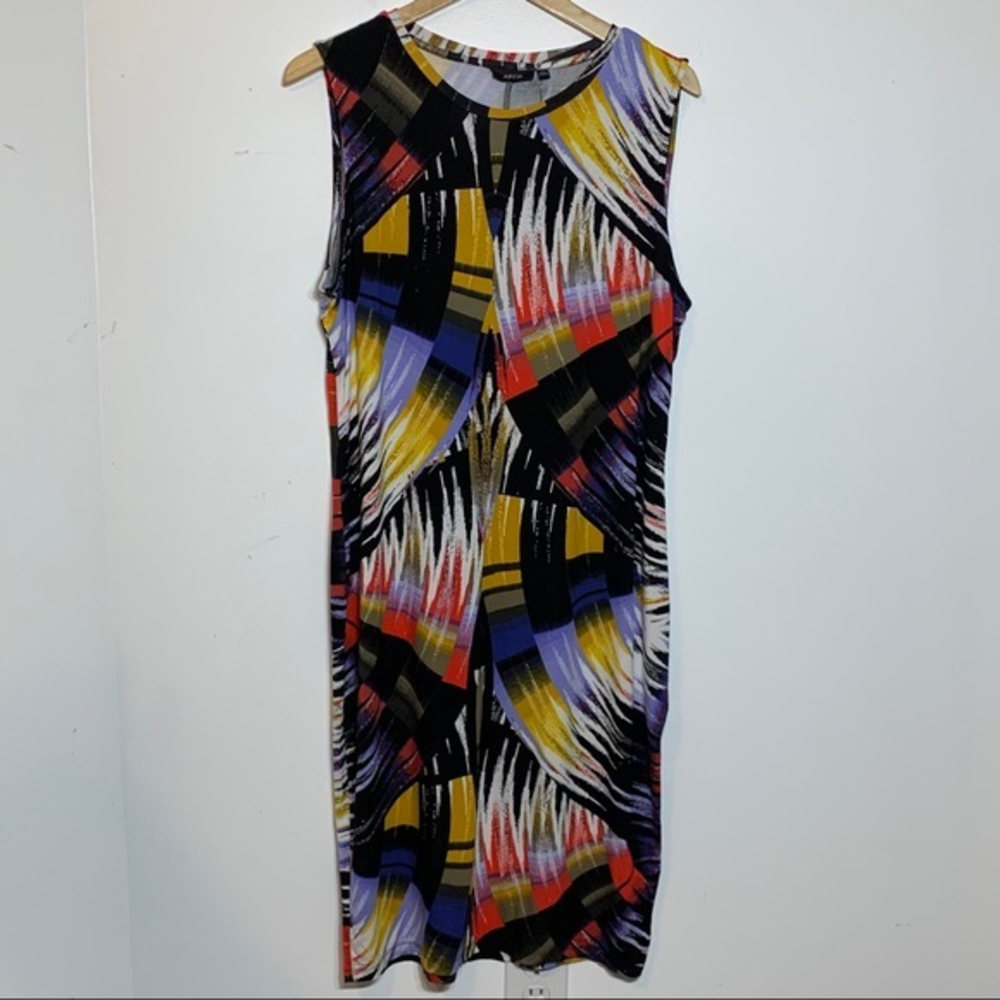 NWT Apt. 9 Bold Color Splash Tank Style Dress